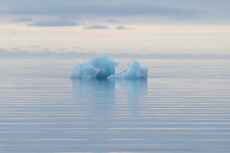 Spitsbergen-zonlichtstrepen